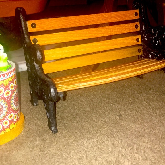 8”x5” mini doll bench - Picture 2 of 5